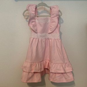 NWOT Janie and Jack pink toddler dress 2T